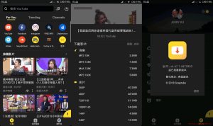 SnapTube v7.30.1.73073401 油管下载器，一键下载YouTuBe视频和音乐，解锁高级版-龙之小站资源屋