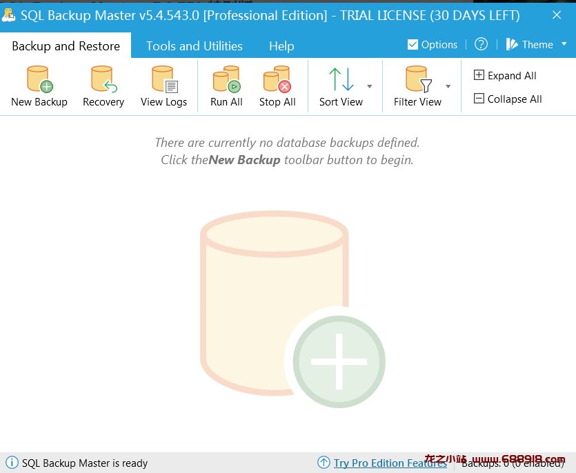 文件备份大师 SQL Backup Master v7.2.770 特别版-龙之小站资源屋