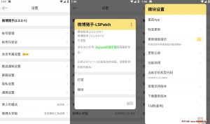 微博 v14.11.1 内置微博猪手2.3.2-303模块，去广告、去推荐、去各种提示-龙之小站资源屋