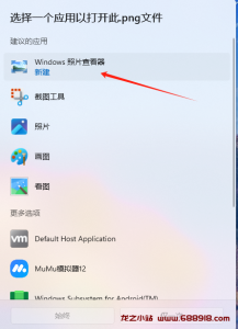 恢复Windows照片查看器、win系统图片右键没有预览的具体教程-龙之小站资源屋