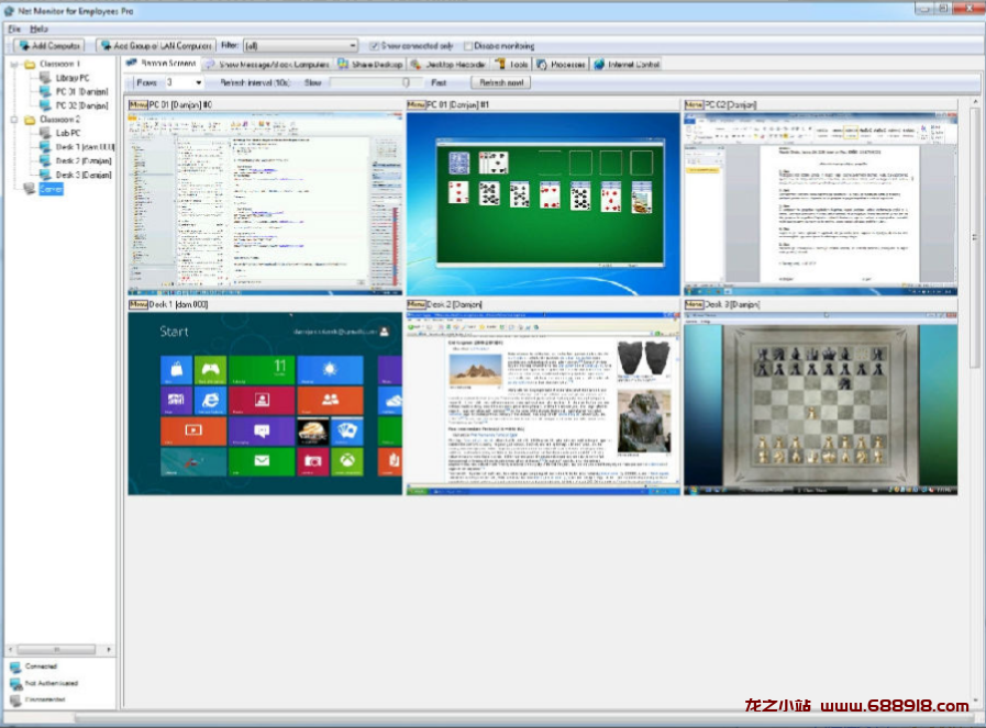 Net Monitor for Employees Pro员工监控V6.2.1特别版-龙之小站资源屋
