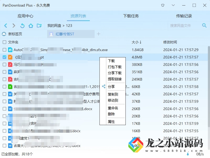 图片[2]-百度网盘不限速下载器PanDownload-龙之小站资源屋