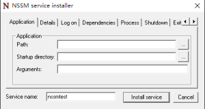 windows守护进程工具:使用NSSM - 将任何exe应用封装成windows服务-龙之小站资源屋