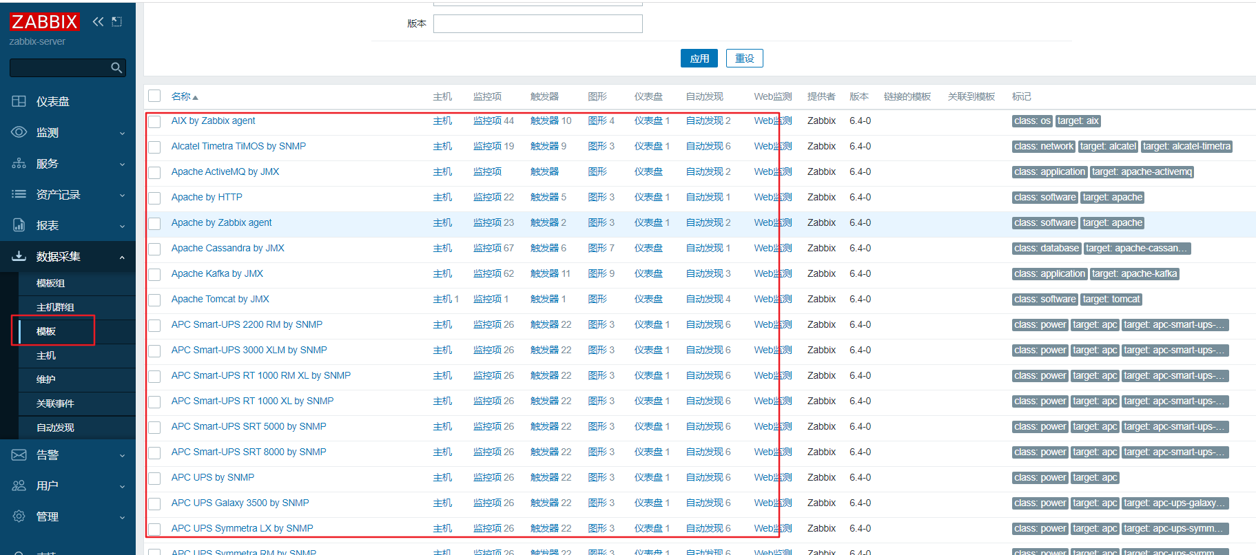 图片[2]-zabbix-模板介绍、模板与主机、监控、触发器、仪表盘关联-龙之小站资源屋