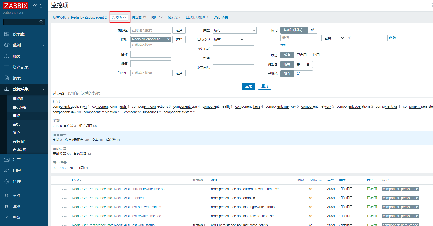 图片[8]-zabbix-模板介绍、模板与主机、监控、触发器、仪表盘关联-龙之小站资源屋