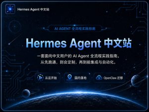 一套面向中文用户的 Hermes Agent 实战入口-龙之小站资源屋